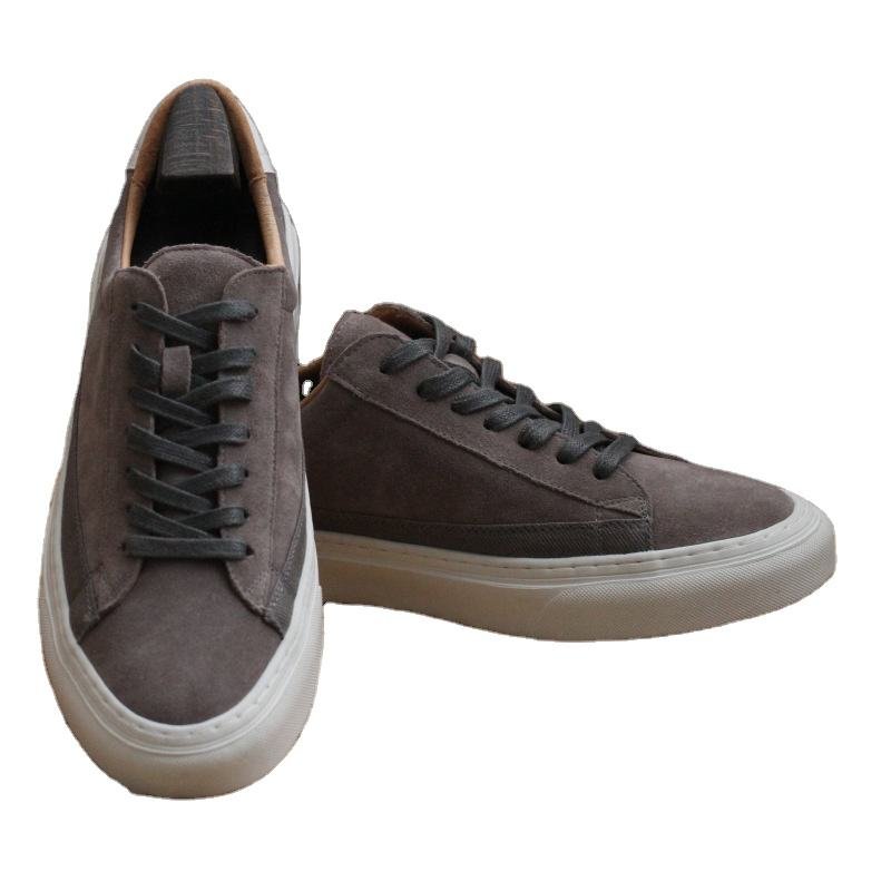 Suede Walking Casual Style Unisex Shoes Breathable Comfortable Mens Sneakers