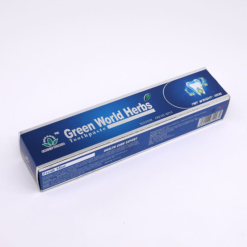 Manufacturer Custom Natural Toothpaste Whitening Mint Flavor