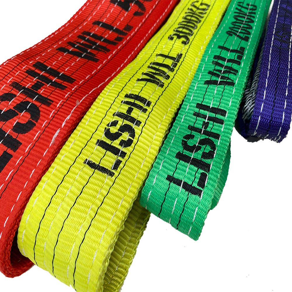 LISHI Heavy Duty 10T 100% Polyester Webbing Lifting Sling Flat Blet for Lifting