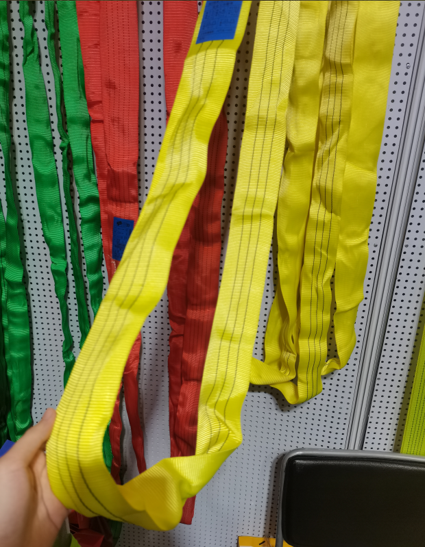 Round Lift Slings Purple/red/orange Ring Flexible Sling Webbing Circular Sling Lifting Webbing Factory Direct Sling Lifting