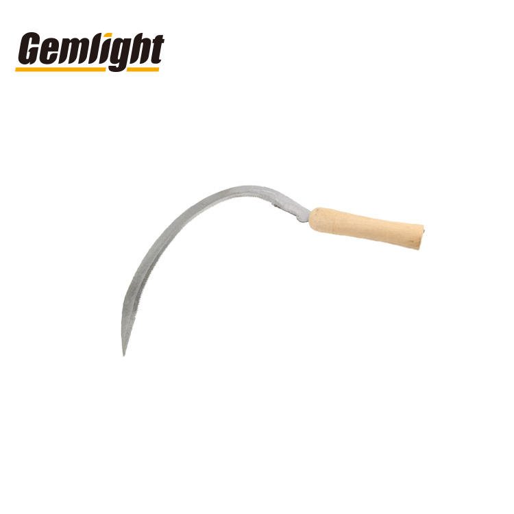 Factory Customized OEM Sickle Farm Tool Farming Sickle Farming Rice Harvesting Knife Sickle
