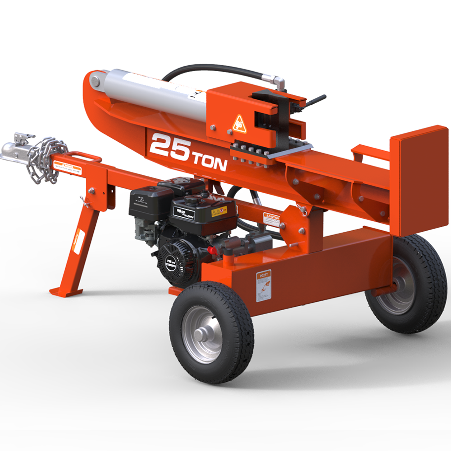 OEM Manufacturer 25 Ton Forest Log Splitter Wood Firewood Processor
