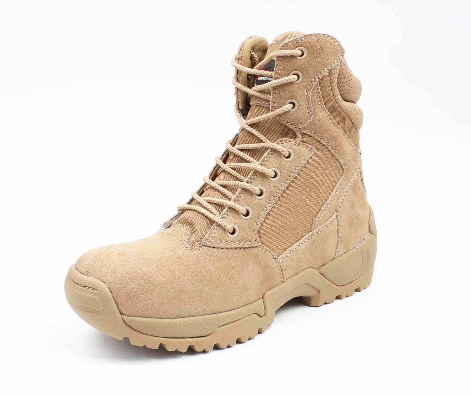 Cheap Price Fashion Combat Desert Custom Non slip Brown Suede Leather Winter Tactical Hiking Safety Boots