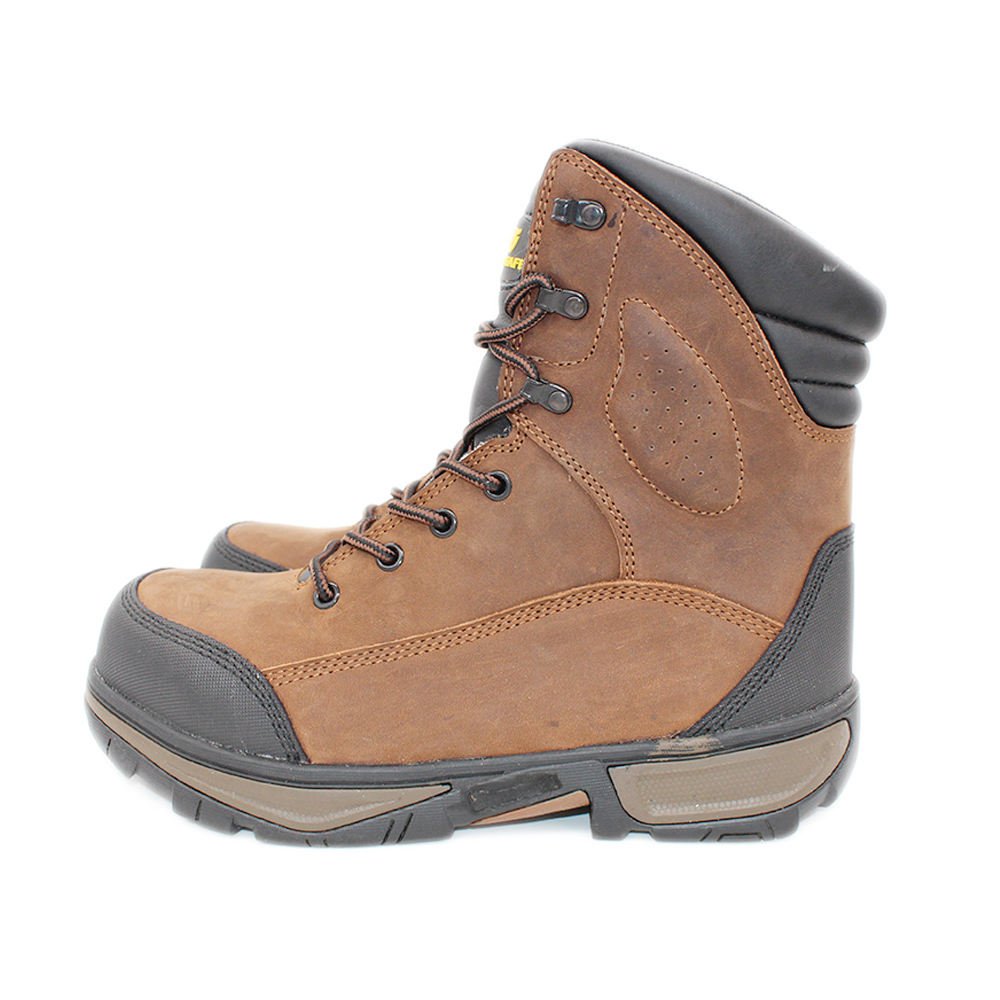 High Quality Brown Genuine Leather Adult Unisex Safety Shoes EN ISO 20345 O1 O2 SB S1 S2 S1P S3