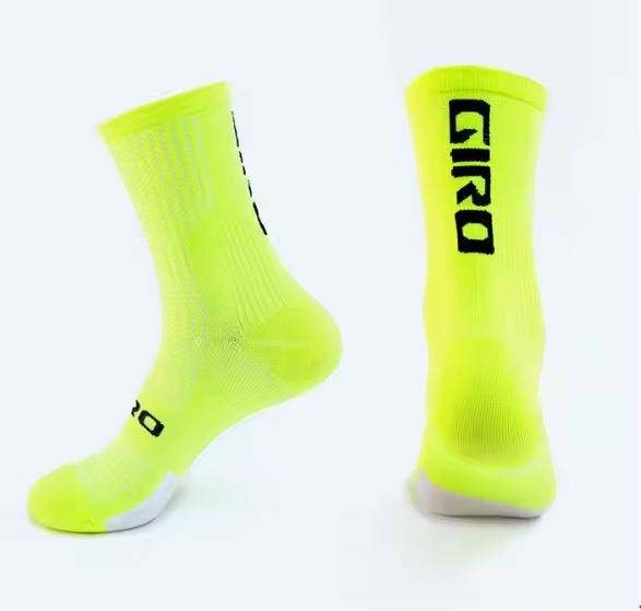 Customized Logo Summer Sports Running Socks Breathable Non-Slip Crew Style with Bottom Logo Knitted Casual Cuff Printing