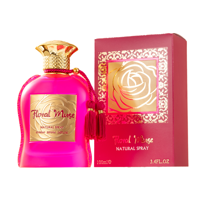Original Design Long Lasting Luxury Perfume Fragrance pink Roses Fragrance Perfume 100ml