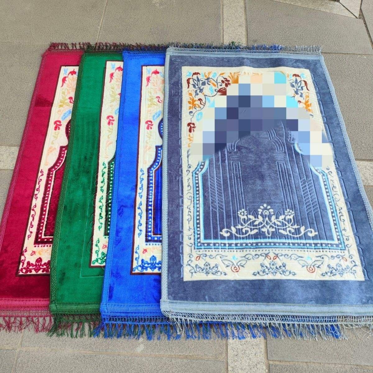 Hot Sale Portable Foldable Prayer Rug Worship Carpet Ethnic Blanket Prayer Mat