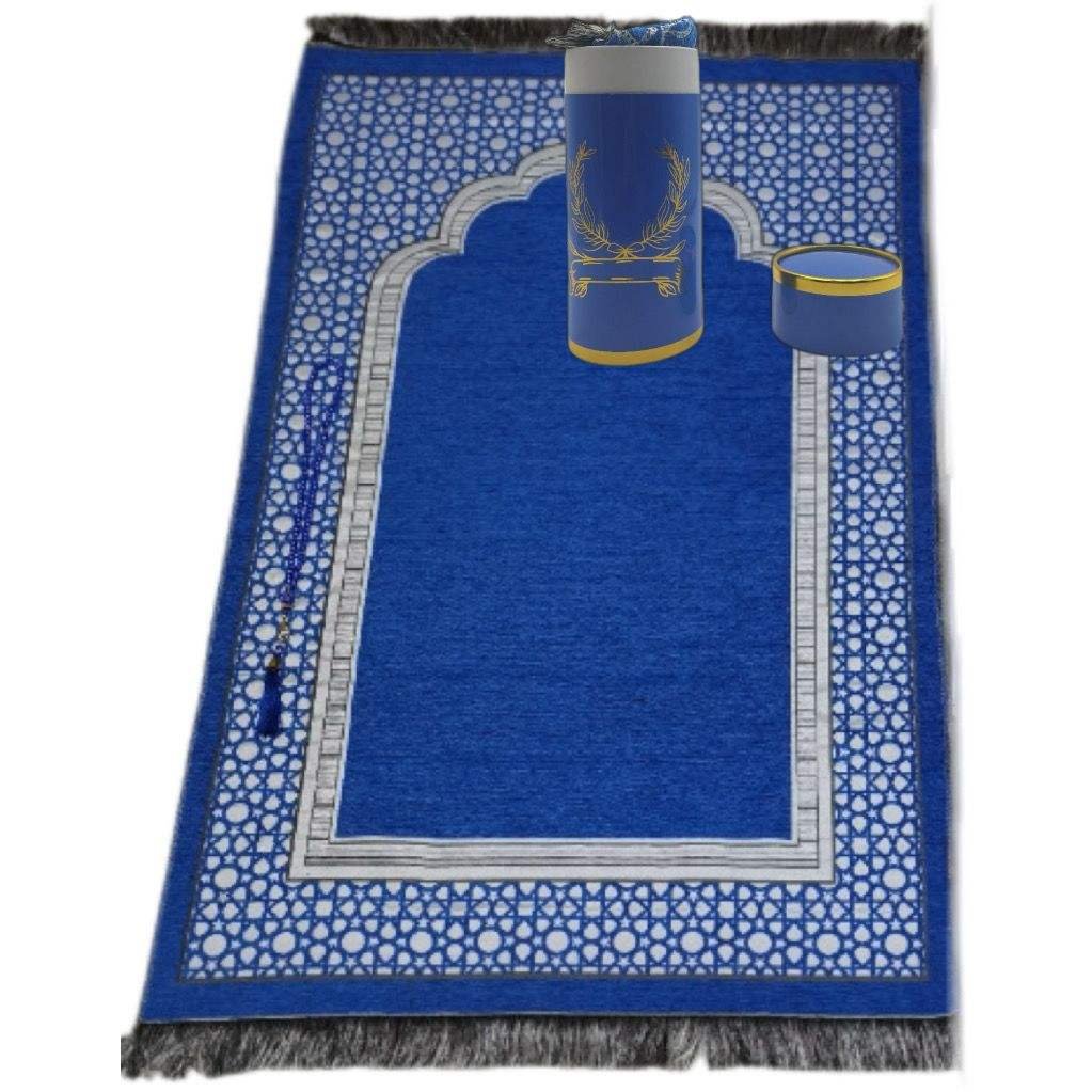 Hot Sale Home Blanket and Prayer Bead Gift Box Set, Prayer Mat for Accompanying Prayers Beautiful Gift
