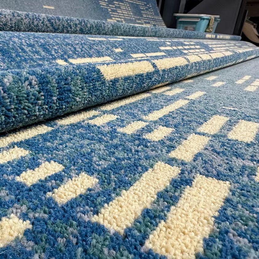 Wholesale Modern Design Carpet Luxury 5 Star Corridor Hotel Lobby Axminster Carpet Wall to Wall Print Moquette Carpets Supplier