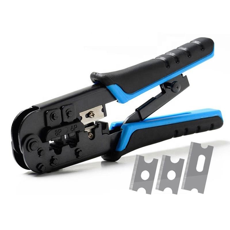 XL-1003 6P 8P Modular Telecom RJ45 Crimping Tool Cable Pliers Ratchet Crimping Pliers Wire Cutter
