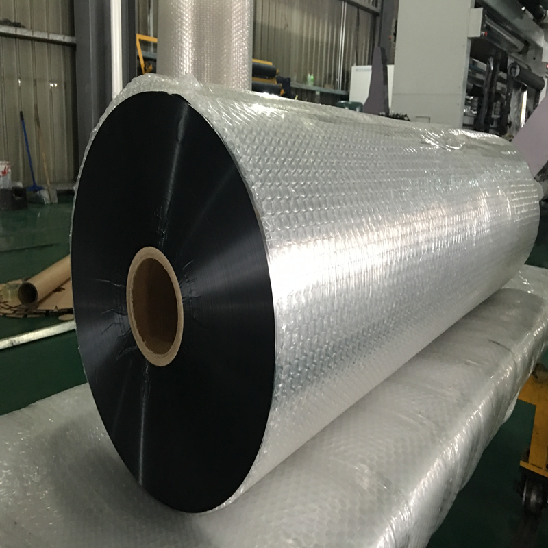 Metalized Pet Cpe Extrusion Lamination Plastic Sheet Roll Metalized Film for Packaging or Laminate with Bubble Insulation