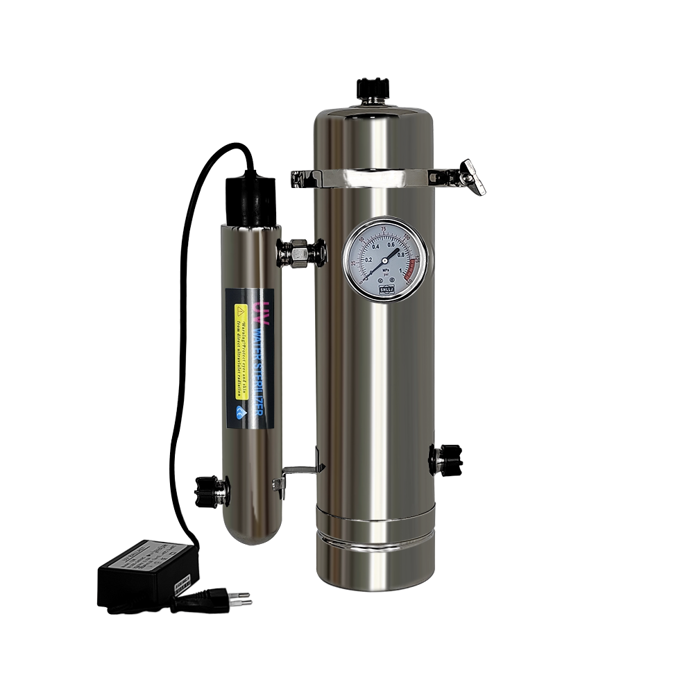 SKUV-1000L Ultraviolet Stainless Steel UF System Household Water Filter