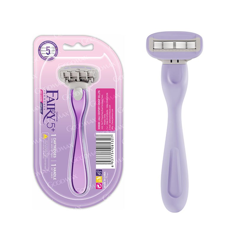 GOODMAX Underarm Hair Removal Razor Bikini Body Five Blades Women Razor Set