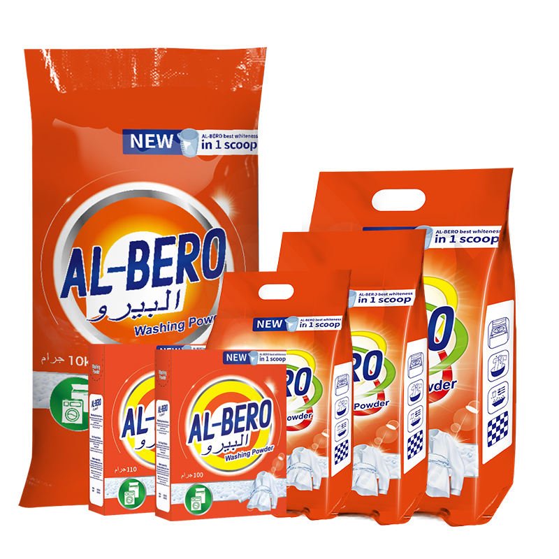 Rich Foam Laundry Detergent Strong Stain Removal Effective Washing Powder High Quality Detergent Powder Detergent En Poudre