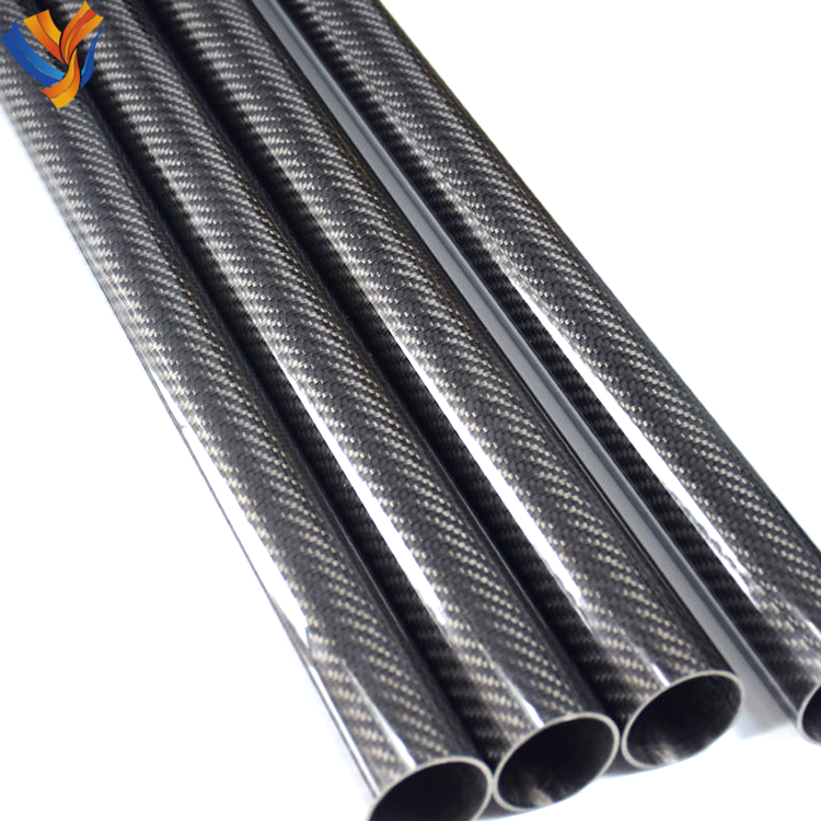 High Modulus Custom Carbon Fibre Tube 10mm 20mm 30mm 40mm 50mm Carbon Fiber Tube
