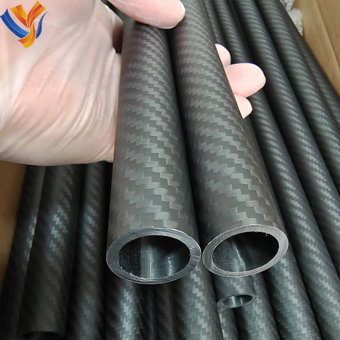 50mm 40mm 30mm 20mm 10mm 5mm Carbon Fiber 3K Tube Carbon Fiber Tubing 3K