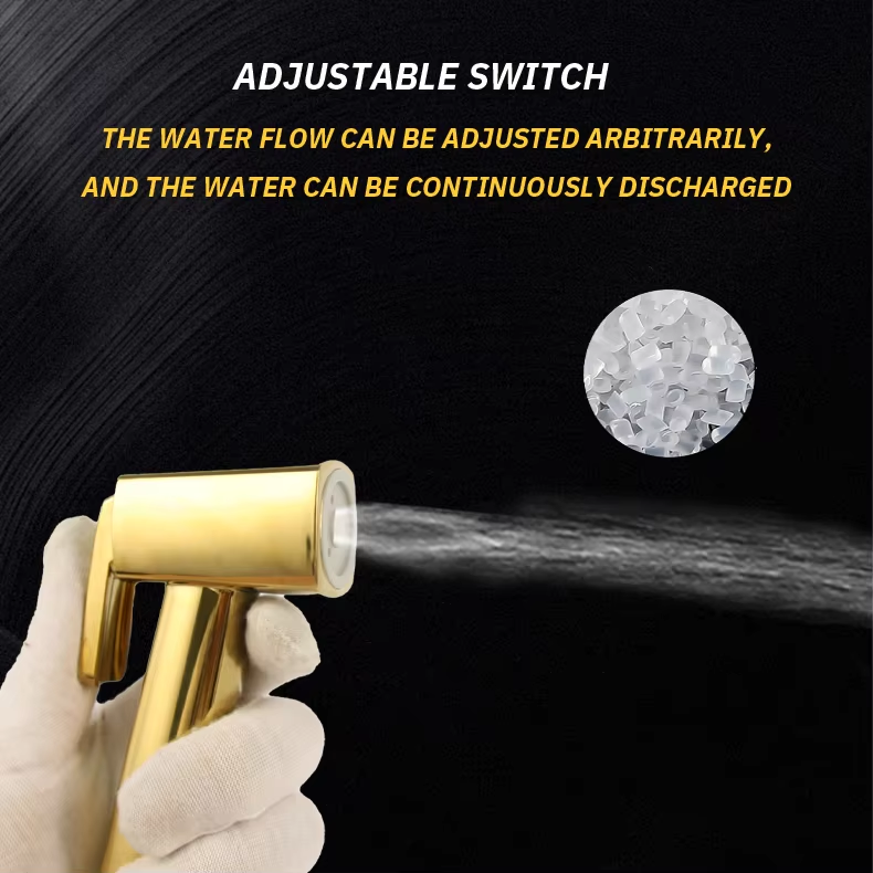 Modern Design Adjustable Plastic ABS Single Handle Multi-Function Hand Shower Bidet Faucet 3-Year Warranty for Bathroom Sprayer