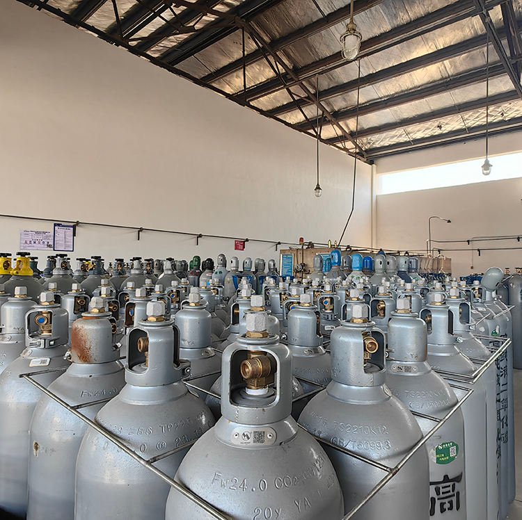 Helium Gas High Pressure 50L 200 Bar Argon/Nitrogen/Oxygen Industrial Gas Cylinder