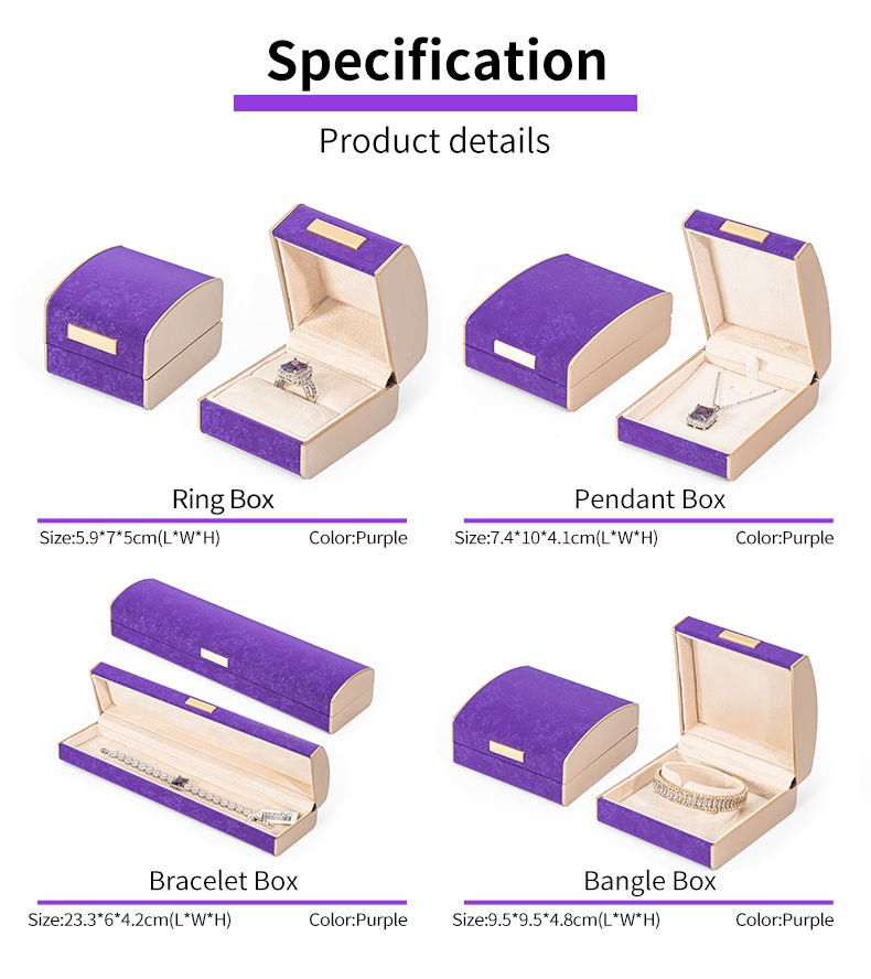Factory ODM Upgraded Personalized PU Leather Luxury Jewelry Packaging Box with Snap Closure Custom Logo Halloween-Themed Design