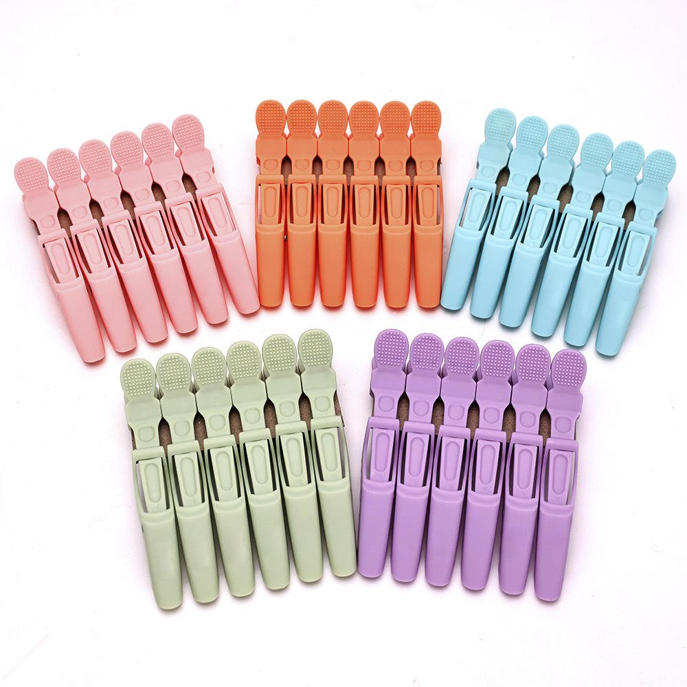 Matte Duck Bill Sectioning Hairgrip Hair Pins Accessories Barber Hairclips Frosted Salon Clamp Alligator Hair Clips