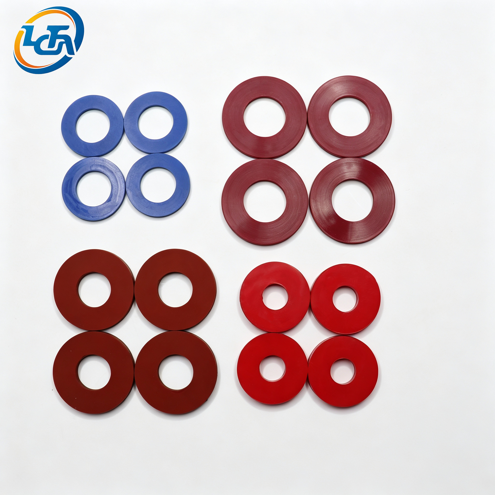Rubber Gasket Manufacturer EPDM Ring Gasket Rubber O-Ring Molding Cutting Custom Flat Washers Round Flange Sealing Gasket