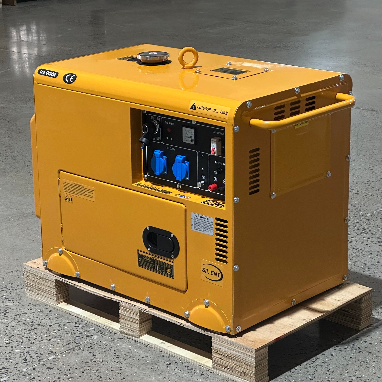 High Quality 3KW 5KW 6KW 10KW Silent Diesel Generator Set 10kva Genset Price Portable Soundproof Inverter Diesel Generator