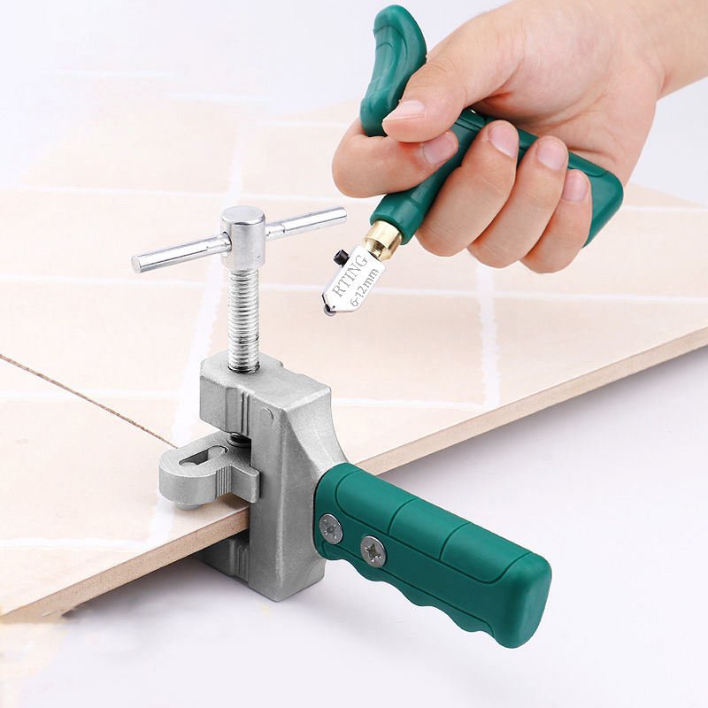 Professional Construction Tool 2-20mm Diamond Glass Cutter for Tile Cutting Manual Glass Tile Glass Cutter Set