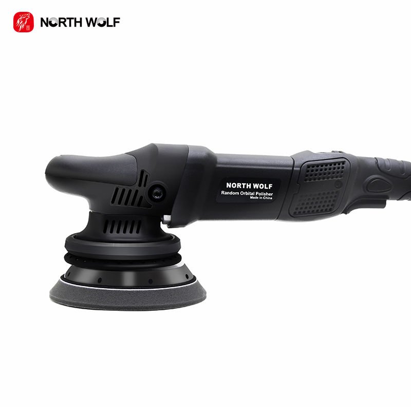 Black Car DA Polisher 5" Car Buffer Polisher Professional Polisher Machine